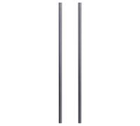 2 Pièces Tige D'agitation du Creuset en Graphite pour Fusion | Bâtonnet Mélangeur pour Raffinage, Agitateur Graphite, Usage Électrolyse, Format Simple, Rangement Facile