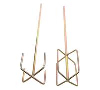 2 Pièces Tige de Mélange Hexagonale Peinture, pour Perceuse, Acier | Tête de Mélangeur Professionnelle, Raccord pour Perceuse Électrique, Usage Pratique, Finition Soignée, Anti Rouille