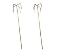 2 Pièces Tige Mélangeuse pour Perceuse en Acier Hexagonale pour