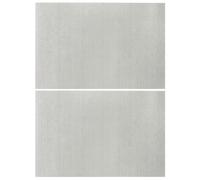 2 Pièces Tôle Grillagée Rectangulaire en Acier Inoxydable, Tissage Uni | Mailles Régulières et Surface Lisse sans Bavures, Adaptée aux Aérations, Évacuations Extérieures, Boîtiers Informatiques