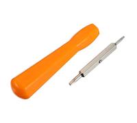 2 Pièces Tournevis pour Sonnette Ring, Double Embout T6 T15 | Acier Allié au Chrome Vanadium, Remplacement pour Vis Ring, Installation de Sonnette, Usage Précis