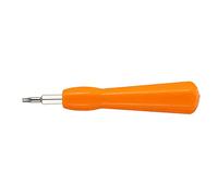 2 Pièces Tournevis pour Sonnette Ring, Double T6 T15, Remplacement | Acier au Chrome Vanadium, Pointe Trou Central, Orange, pour Démontage et Pose de Vis