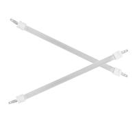 2 Pièces Tube de Chauffage Électrique Quartz Céramique de Remplacement | Haute Fiabilité, Chauffe Rapide et Forte Résistance Thermique, Compatibilité de Remplacement, Lot de Deux Pièces