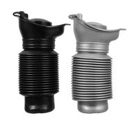 2 Pièces Urinoir Homme Portable 750ml en Polypropylène, Pliable | Funnel Unisexe, Usage Voiture et Voyages Longs, Facile à Nettoyer, Solution Hygiénique Sûre