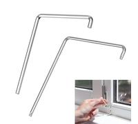 2 Pièces util de Réglage de Fenêtre llen 4mm & TORX TX15, Kit d'outils de Réglage de Fenêtre e Réglage Fenêtre, pour un Ajustement Polyvalent des Ferrures de Fenêtre