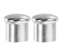 2 Pièces Vanne de Mélange en Cuivre Argentée à Levier Salle de Bain | Surface Résistante à Corrosion, Mécanisme de Dérivation, Finition Moderne et Minimaliste, pour Douche