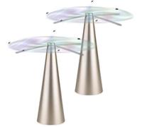 2 Pièces Ventilateur Anti Mouche,Répellante Fan par Extérieur Intérieur, Ventilateur à Lépreuve des Mouches pour Jardin Camping