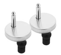 2 Pièces Vis de Fixation pour Abattant de Toilette | Anti-desserrage, pour Charnière et Installation à Domicile, Finition Lisse, Pièces Détachées pour Entretien