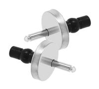 2 Pièces Visserie de Fixation pour Siège de Toilette | Montage Facile, Compatibilité, Pièces de Remplacement pour Abattant, Usage Domestique et Sanitaire