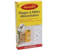 2 pieges a mites alimentaires autocollants sans odeur pret a emploi G