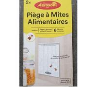 2 pièges collants pour mites alimentaires, pièges inodores, pièges à insectes