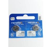 2 pile de montre de Pcs. Renata Suisse fait Renata 399 ou SR927SW ou AG7 1.5V rapide navire