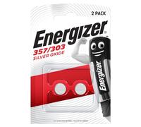 2 Piles 357 / 303 / SR44 / EPX76 Energizer