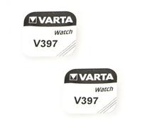 2 Piles 397 1,55 V Varta alcaline de montre My-Montre