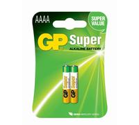 GP AAAA Super Alkaline 2 stuks - Piles