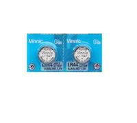 2 piles AG13 Vinnic / AG13 / L1154 / LR44 / 157 / V13GA / RW82 / A76 -