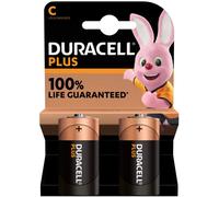 2 Piles Alcalines C / LR14 Duracell Plus