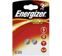 2 Piles bouton alcaline 189/LR54 Energizer (1,5V)