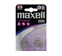 Maxell Piles bouton CR2032 Lithium 3 V – Lot de 2
