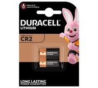 Pile lithium Duracell CR2, lot de 2