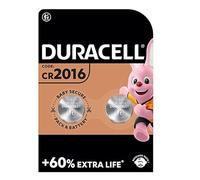 2 piles Duracell 2016 Lithium (1 blister de 2 batteries)