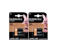 2 piles Duracell 223 (2 ampoules de 1 batterie) 2 piles (CR-P2)