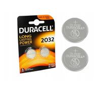 2 piles DURACELL CR2032
