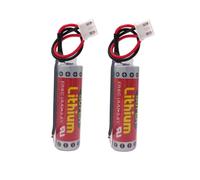 2 piles ER6C pour MAXELL ER6C AA F2-40BL 3,6 V 1800 mAh pour automate programmable Mitsubishi FX