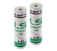 2 Piles Lithium 6416215 pour DELTA DORE PLIR, IRHX Détecteur de mouvement