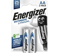 2 Piles Lithium AA / LR6 Energizer Ultimate Lithium