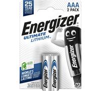 2 Piles Lithium AAA / LR03 Energizer Ultimate Lithium