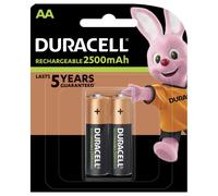 Pile rechargeable LR6 (AA) NiMH Duracell PreCharged 1.2 V 2 pc(s)