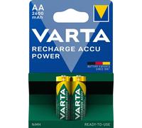 2 Piles Rechargeables AA / HR6 2600mAh Varta Accu