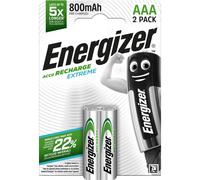 2 Piles Rechargeables AAA / HR03 800mAh Energizer Extreme