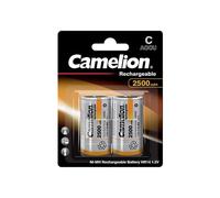 2 Piles Rechargeables C / HR14 2500mAh Camelion