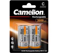 2 Piles Rechargeables C / HR14 3500mAh Camelion