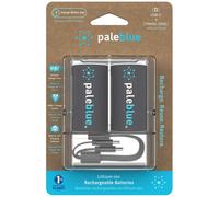 2 Piles Rechargeables USB-C D / HR20 7400mAh PaleBlue Lithium Ion 1.5V