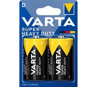 2 Piles Salines D / LR20 Varta Super Heavy Duty
