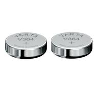2 PILES V364 Varta - pile de Montre oxyde d'argent SR60 - 364