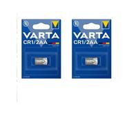 2 piles Varta 46708 CR1/2AA / 1/2 AA (Mignon) (6127) - avec ambalage 3 V -