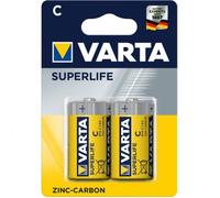 2 Piles VARTA Superlife Bébé C 1,5V 2014 R14 MN1400 EN93 Batterie Longue Durée