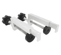 2 pinces de serrage - Accessoires pour fraiseuse et guide de guidage - Pinces de serrage réglables - Guide d'assistance pour le travail du bois