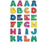 2 Planches Stickers Lettres Fantaisie Couleur 20mm Herma G