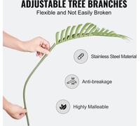 2 plantes artificielles Areca Catechu, 800 x 800 x 1219 mm, en plastique PE, en pot, palmier à bétel, résistantes à l'eau, idéales pour le salon ou la chambre à coucher