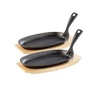Tornwald-Schmiede 2 plats en fonte avec poignée amovible - 28 cm