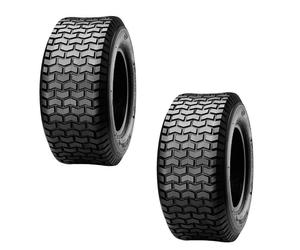 2 Pneus 18x8.50-8 6PR Pneus Noueux X Tubeless Tondeuse Chariot Golf