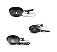 2 POÊLES 20/24 CM ET SAUTEUSE 28 CM, SCHUMANN PROFESSIONNEL