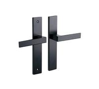 ALPERTEC 2 poignees de porte Nathan/loft sans trou ALPERTEC, acier entraxe 195 mm G