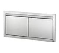 2 portes XXL inox l 100,5 x P 9 x H 50 cm -