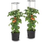 2 pots de culture pour tomates, diamètre 39,2 cm, avec support et insert